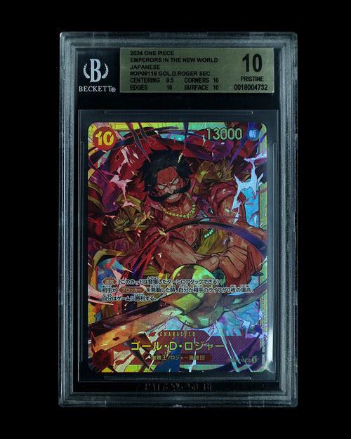 גול די. רוג'ר SEC — קלף וואן פיס מדורג BGS 10 | TCG Israel