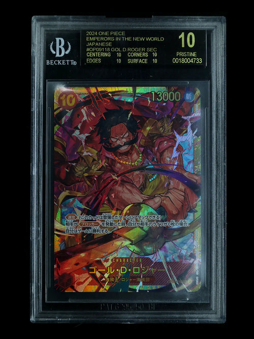 גול די. רוג'ר SEC — קלף וואן פיס מדורג BGS 10 | TCG Israel