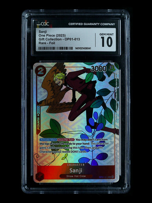 סאנג'י פויל R — קלף וואן פיס מדורג CGC 10 | TCG Israel